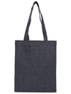 Laure logo denim tote bag blue - A.P.C. - BALAAN 5