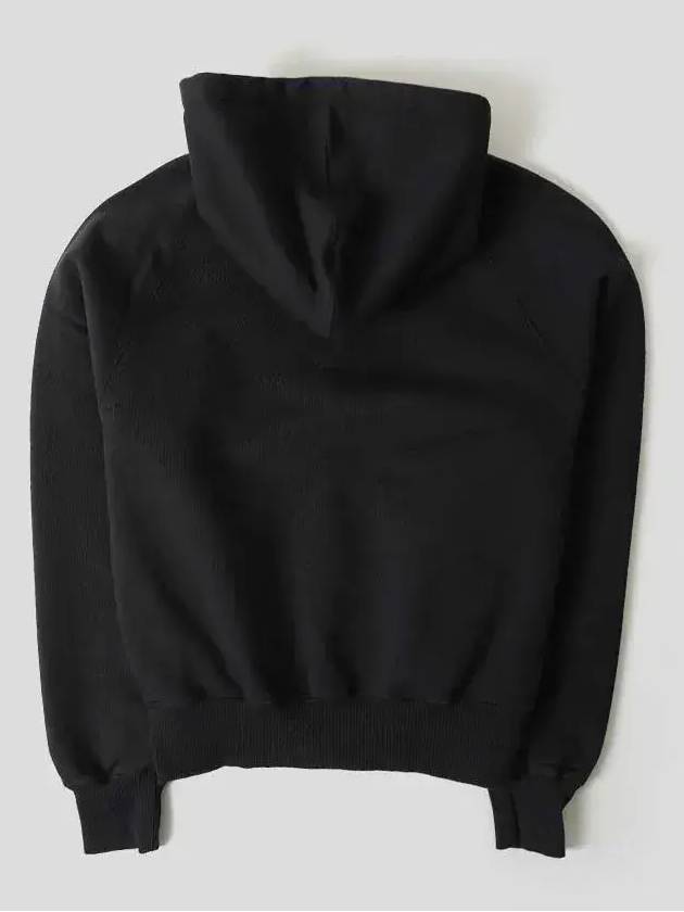 de Coeur Hoodie Black small heart logo BFUSW205 747 001 - AMI - BALAAN 3