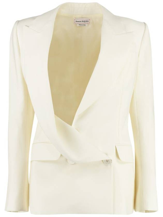 Outerwear 745244QJACX 9007 IVORY - ALEXANDER MCQUEEN - BALAAN 2