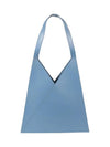 Japanese Calfskin Tote Bag Blue - MAISON MARGIELA - BALAAN 1