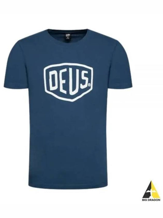 DEUS SHIELD TEE T DMW41808E NVY - DEUS EX MACHINA - BALAAN 1