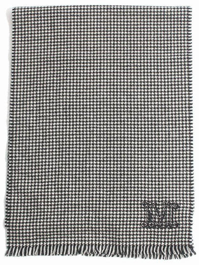 Westula Cashmere Muffler Black White - MAX MARA - BALAAN 2