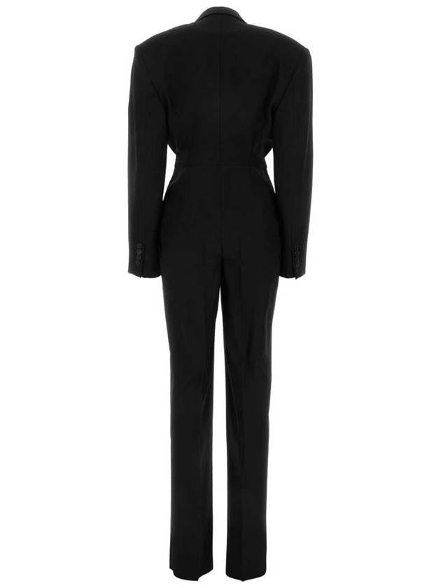 23 fw Wool Tuxedo Jumpsuit 610061 3CU750 1000 B0230536918 - STELLA MCCARTNEY - BALAAN 3