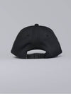 Compass Embroidered Logo Ball Cap Black - STONE ISLAND - BALAAN 4