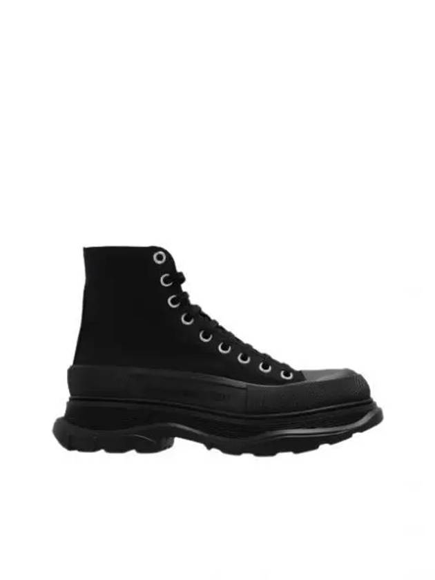 Tread Slick High Top Sneakers Black - ALEXANDER MCQUEEN - BALAAN 2