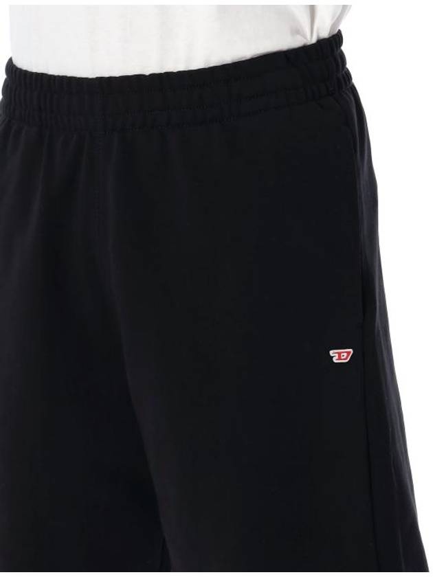 P Bisc D Shorts Black - DIESEL - BALAAN 4