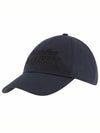 Signature Embroidered Logo Ball Cap Navy - ALEXANDER MCQUEEN - BALAAN 3