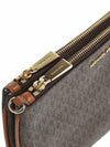 Monogram Print Cross Bag Brown - MICHAEL KORS - BALAAN 10