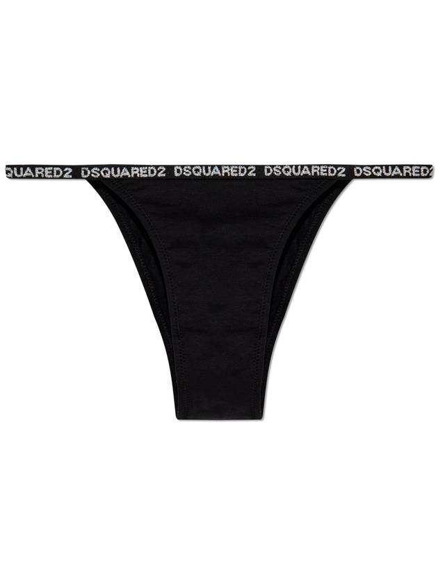 Dsquared2 Cotton Briefs, Women's, Black - DSQUARED2 - BALAAN 1