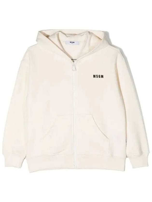 Kids Women s Logo Print Hooded Zip up MS029086 013 - MSGM - BALAAN 2