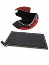 Rockstud medium clutch bag LW2P0269 BLACK - VALENTINO - BALAAN 5