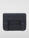 Toile Iconograph Leather Detail Shoulder Bag Black - VALENTINO - BALAAN 2