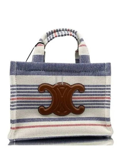 Cabas Thais Striped Small Tote Bag - CELINE - BALAAN 2