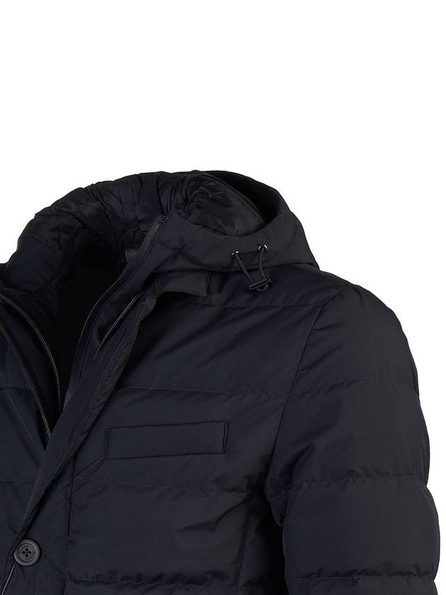 Hooded Down Padding Black - HERNO - BALAAN 6