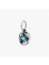 Sea Aqua Eternity Circle Dangle Bracelet Charm Silver Blue - PANDORA - BALAAN 4