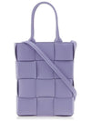 Small Cassette Tote Bag Purple - BOTTEGA VENETA - BALAAN 4