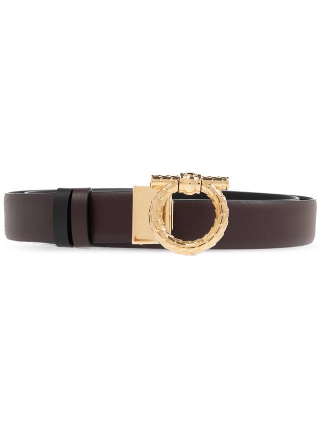 FERRAGAMO Reversible Belt, Women's, Brown - SALVATORE FERRAGAMO - BALAAN 1