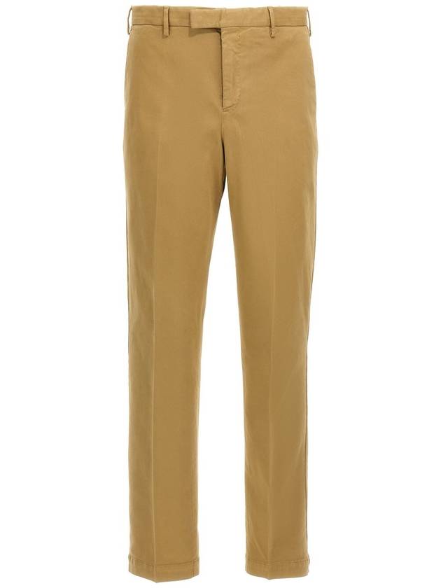 Pt Torino Dark Beige Pants - PT TORINO - BALAAN 1