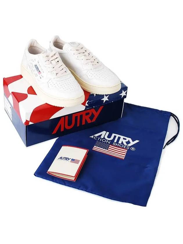 Logo Low Top Sneakers White - AUTRY - BALAAN 7