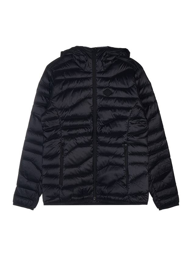 Cliff Light Down Hooded Jacket Black - J.LINDEBERG - BALAAN 11