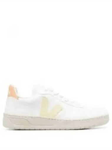 V 10 low top sneakers white sun peach VX0703103 - VEJA - BALAAN 1