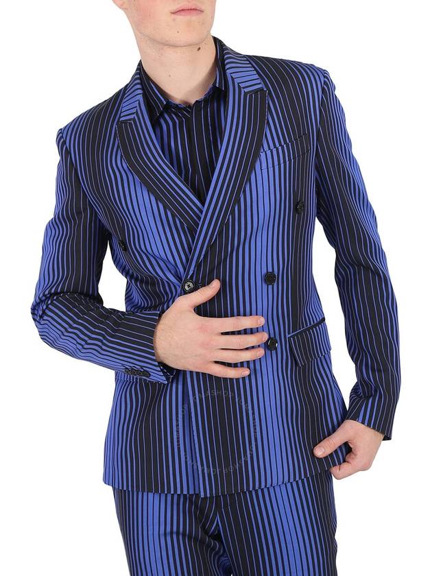 Men s Jacket Moschino Double Breasted Stripe Blazer Brand Size 46 US 36 - MOSCHINO - BALAAN 2