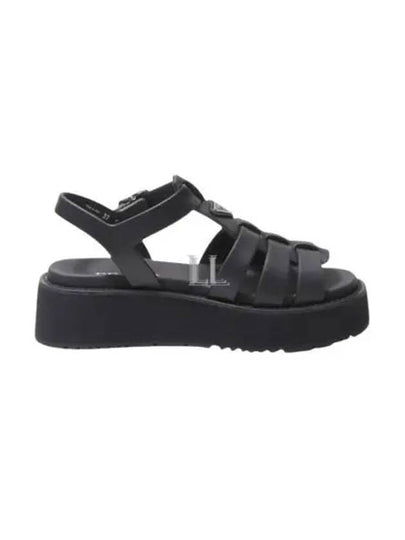 Rubber Fisherman Sandals Black - PRADA - BALAAN 2