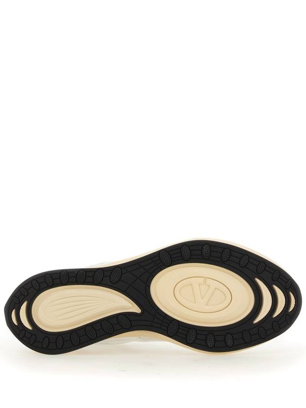 V Logo Low Top Sneakers White - VALENTINO - BALAAN 7