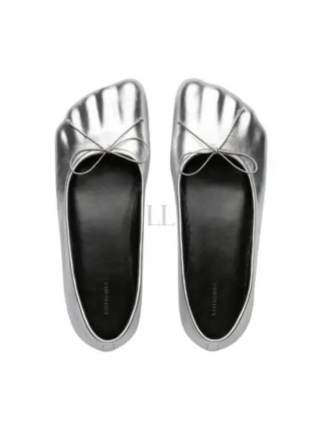 Anatomic Metallized Ballerina Silver - BALENCIAGA - BALAAN 2