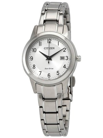 Citizen Eco-Drive White Dial Ladies Watch FE1081-59B - CITIZEN - BALAAN 1