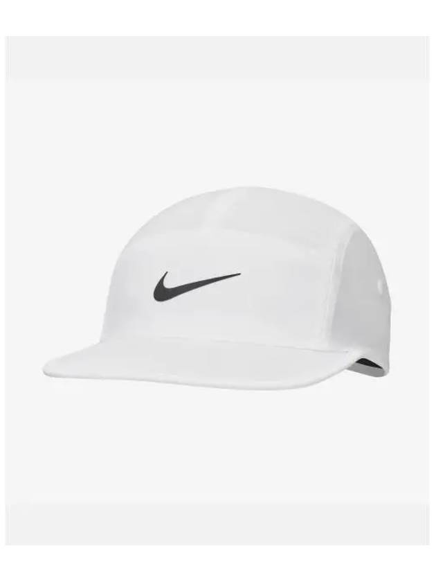 Dri Fit Fly Swoosh Ball Cap White - NIKE - BALAAN 1