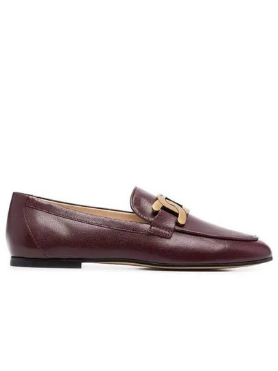 Kate Leather Loafers Purple - TOD'S - BALAAN 2