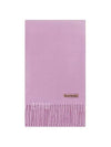 Wool Fringe Muffler Light Pink - ACNE STUDIOS - BALAAN 3