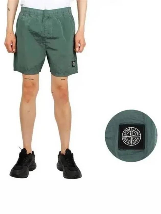 Logo patch nylon metal swim pants 271906 - STONE ISLAND - BALAAN 1