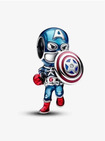 Marvel The Avengers Captain America Charm Blue - PANDORA - BALAAN 1