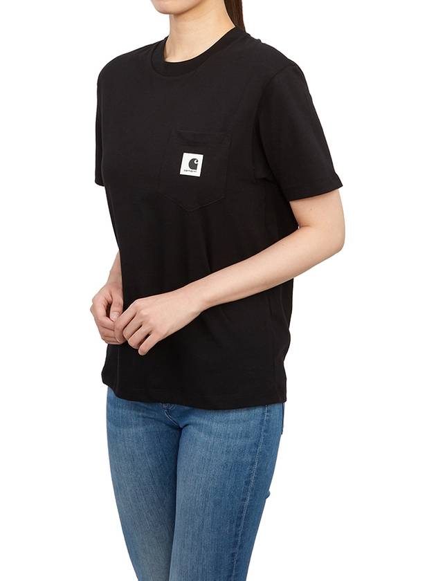 Pocket Women s Short Sleeve T Shirt I032215 89XX - CARHARTT WIP - BALAAN 5