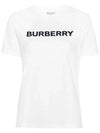 Logo Cotton Short Sleeve T-Shirt White - BURBERRY - BALAAN 2