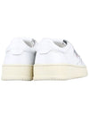 Medalist Leather Low Top Sneakers White - AUTRY - BALAAN 6