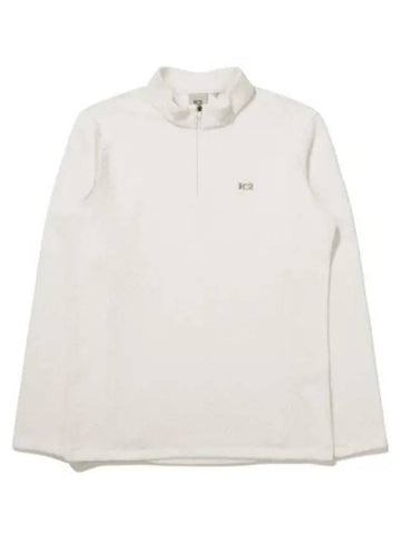 K2 FLYHIKE Jacquard Fleece Zip Up T Shirt W Ivory - KATE - BALAAN 1