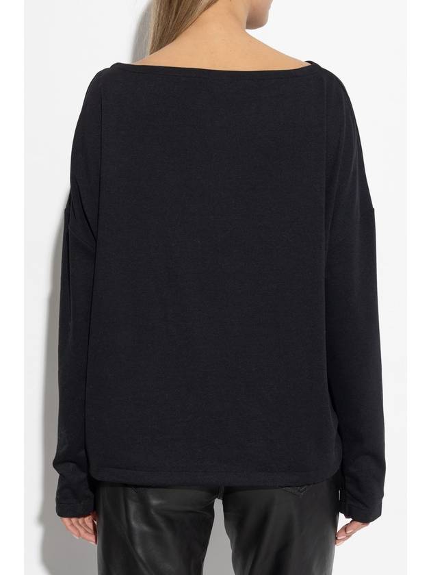 AllSaints Rita Long Sleeve Top, Women's, Black - ALLSAINTS - BALAAN 4