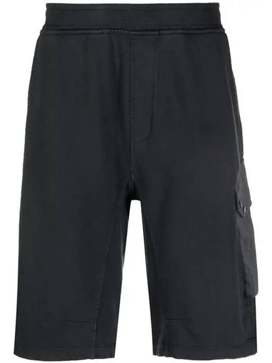 Side Flap Pocket Detail Shorts Black - TEN C - BALAAN 2