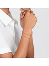 Women's Petite CD Double Bracelet Gold - DIOR - BALAAN.