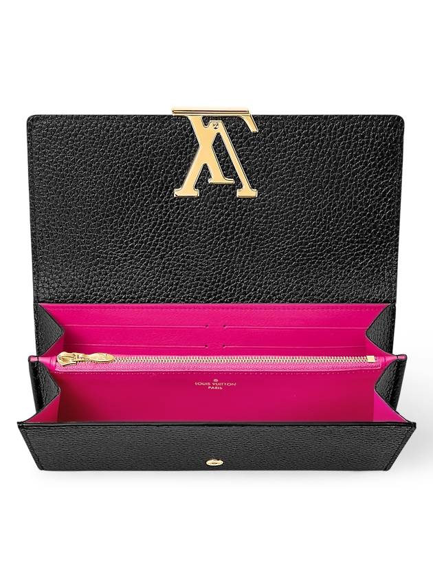 Capucines Long Wallet Black - LOUIS VUITTON - BALAAN 5