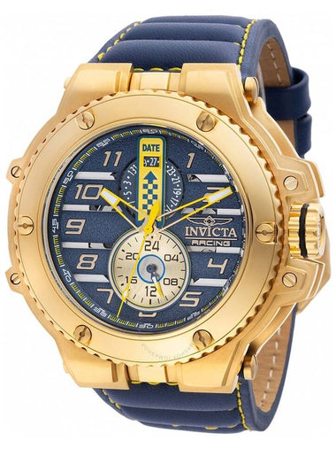 Invicta Invicta Racing Downforce GMT Quartz Blue Dial Men's Watch 47379 - INVICTA - BALAAN 1