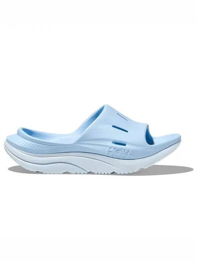 Ora Recovery Slide 3 Slippers Blue - HOKA ONE ONE - BALAAN 2