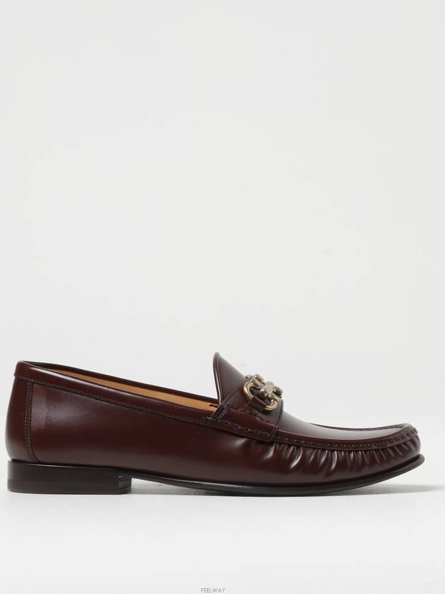 Horsebit Leather Loafers Brown - BRUNELLO CUCINELLI - BALAAN 4