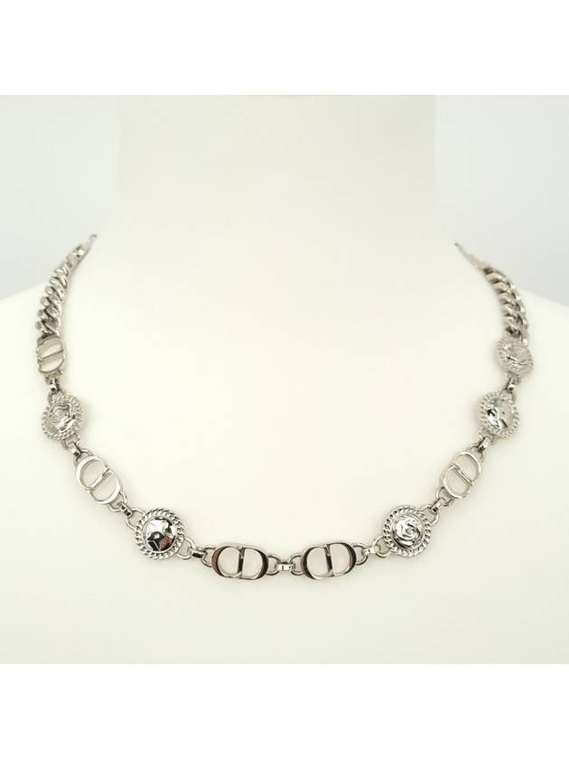 Etoile CD medal chain link necklace - DIOR - BALAAN 1