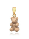 NOSTALGIA BEAR SALT CARAMEL CLASSIC CONNECTOR WOMEN S CHARM - CRYSTAL HAZE - BALAAN 1