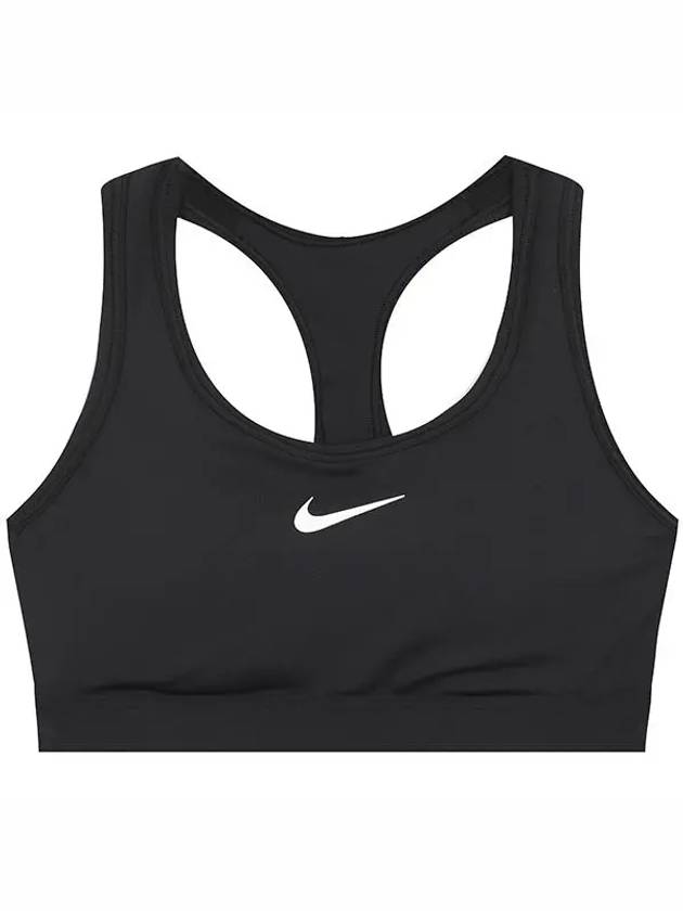 Swoosh Padded Sports Bra Black - NIKE - BALAAN 3