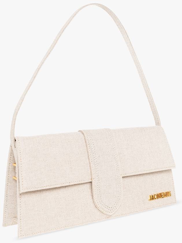 Le Bambino Long Flap Shoulder Bag Light Beige - JACQUEMUS - BALAAN 5